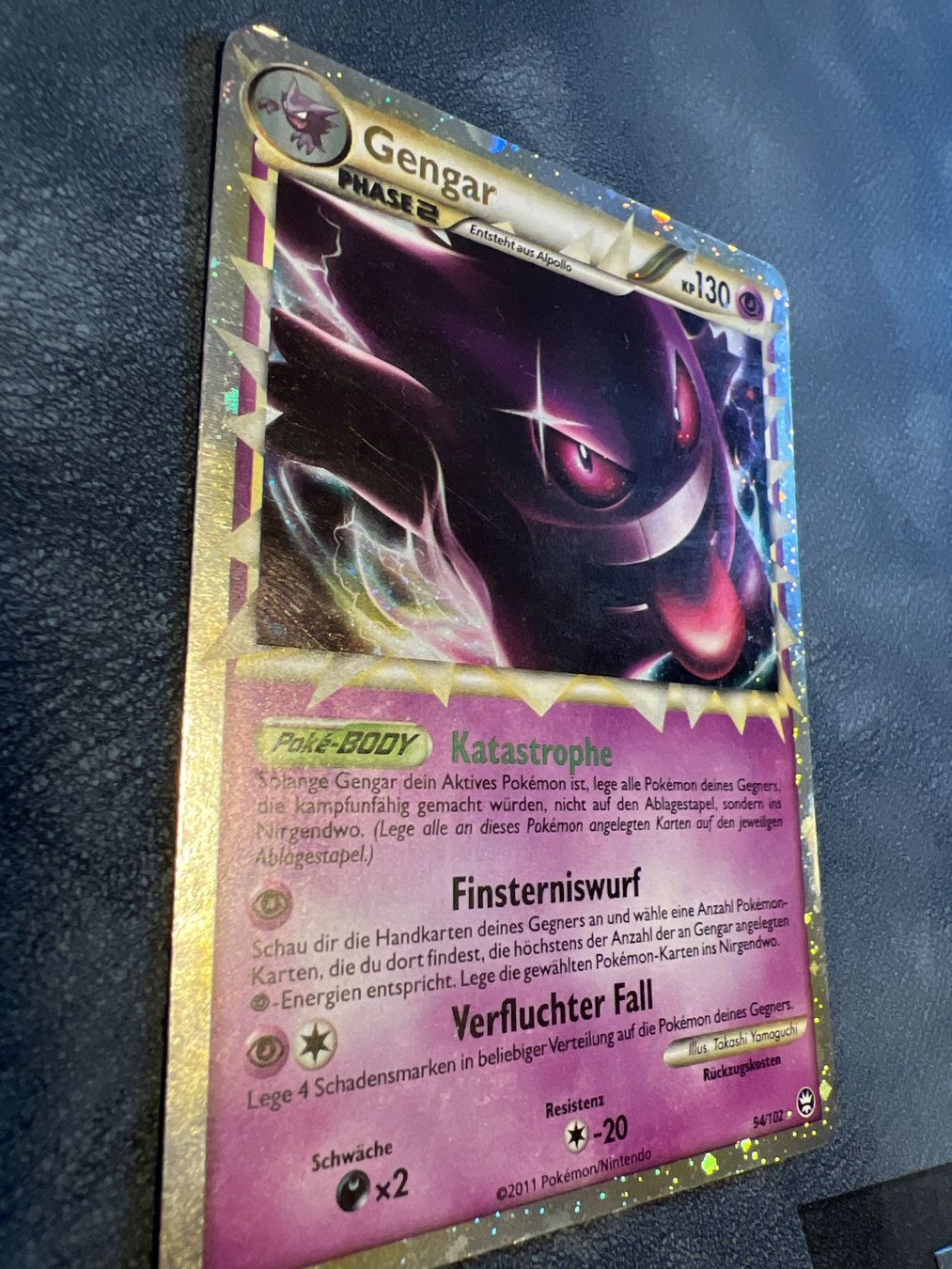Pokémon Carte collezionabili: Pokemon - Gengar Prime HGSS 94/102 – Usato da Trimmis venduto da bingchaolang 5