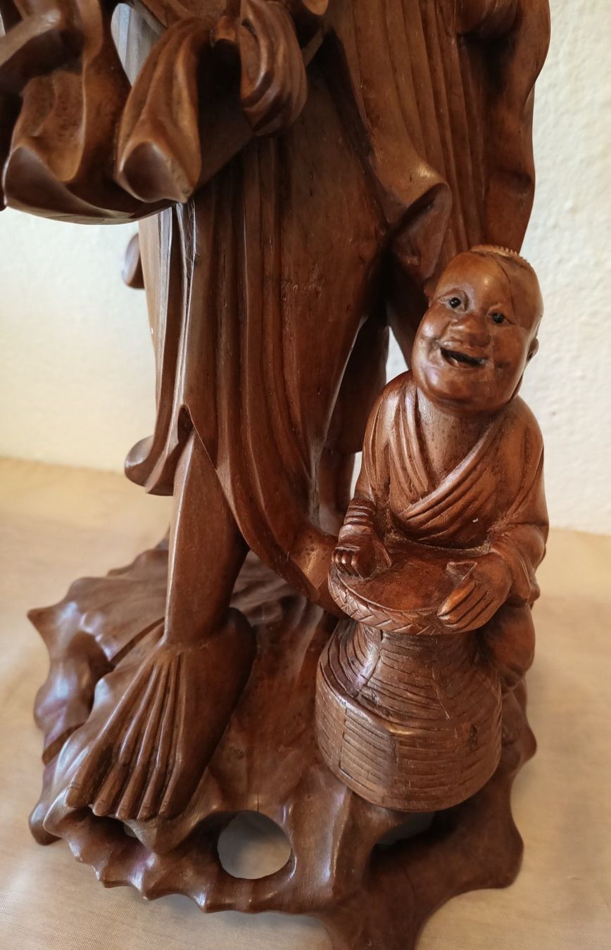 Statuette: Shou Lao Figur "Gott der Langlebigkeit" – Usato da Schwerzenbach venduto da oldthings79 5