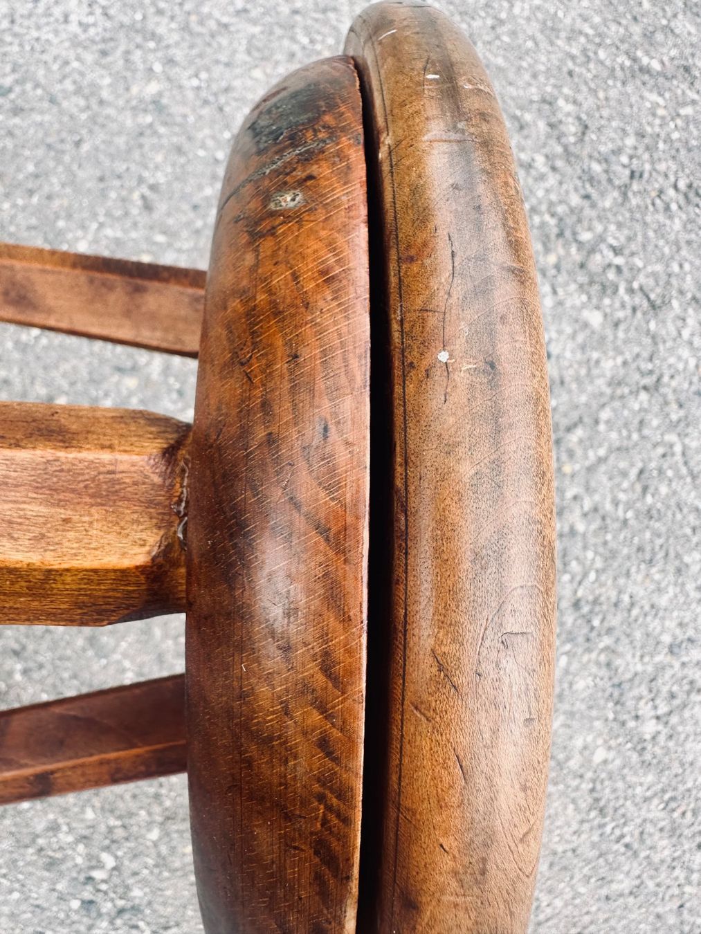 Hocker: Barhocker Holz Set 2 Stühle – Gebraucht aus Otelfingen von Yossi-68 6