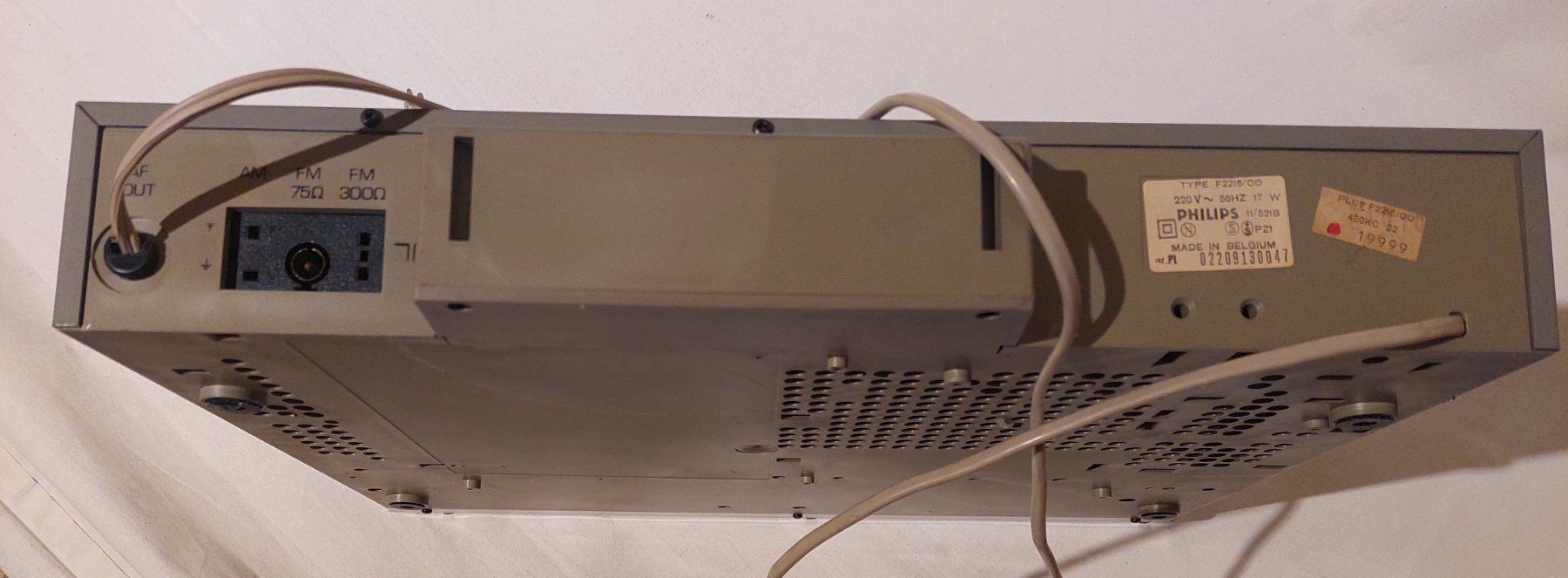 Philips Radios: Philipps F 2216, AM-FM TUNER – Gebraucht aus Zürich von Cortin 1