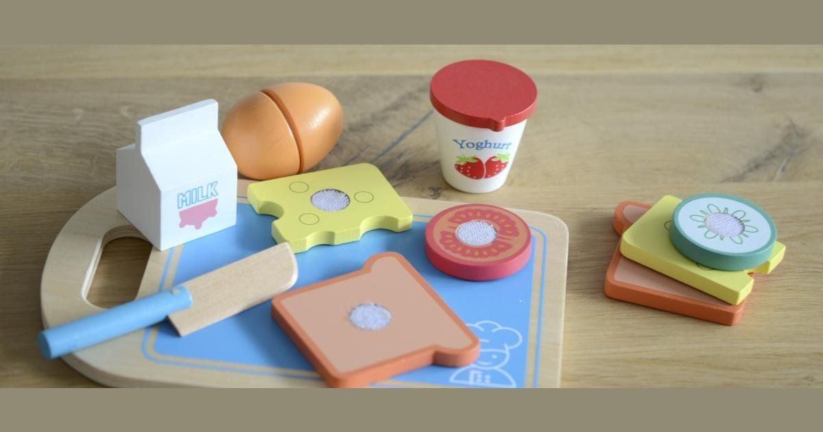 Giocattoli: Kinderküche - Frühstücksset aus Holz – Nuovo e nell'imballaggio originale da Biel/Bienne venduto da Spiel-Markt 3