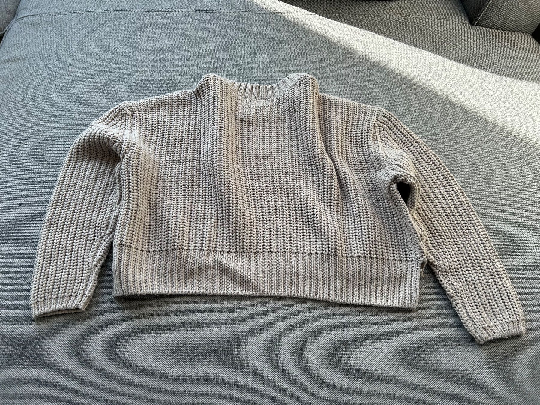 Maglioni & Felpe: URBAN CLASSICS, Strickpullover (warmgrey), Gr. XS – Usato da Cham venduto da milaur 1