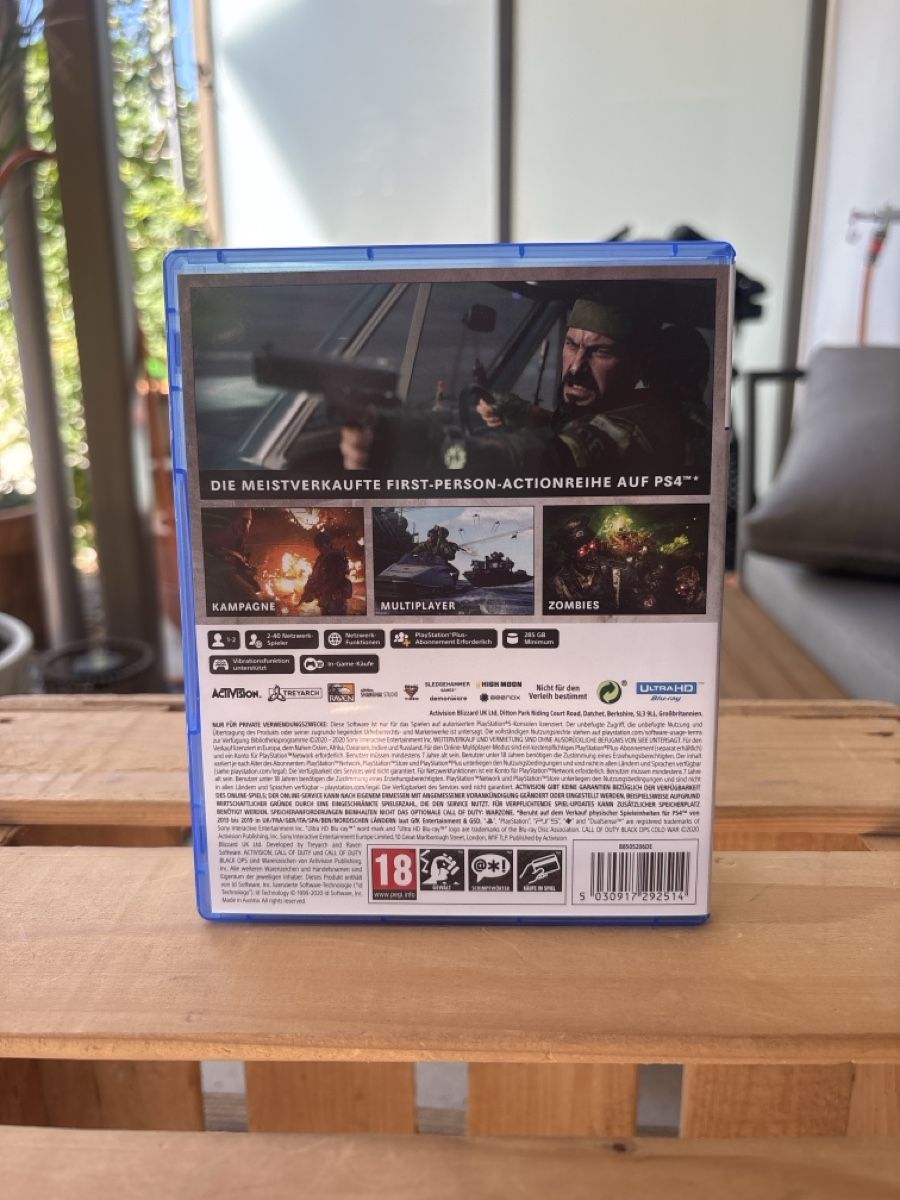 Giochi: Call of Duty: Black Ops Cold War, physische PS5-Version, de – Usato da Rorschach venduto da Mazzriki 1