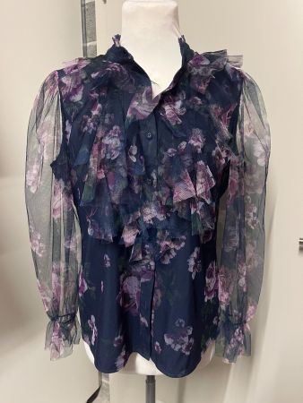 Bluse NEU, Baumwolle, Gr. M/L, NP 59.-
