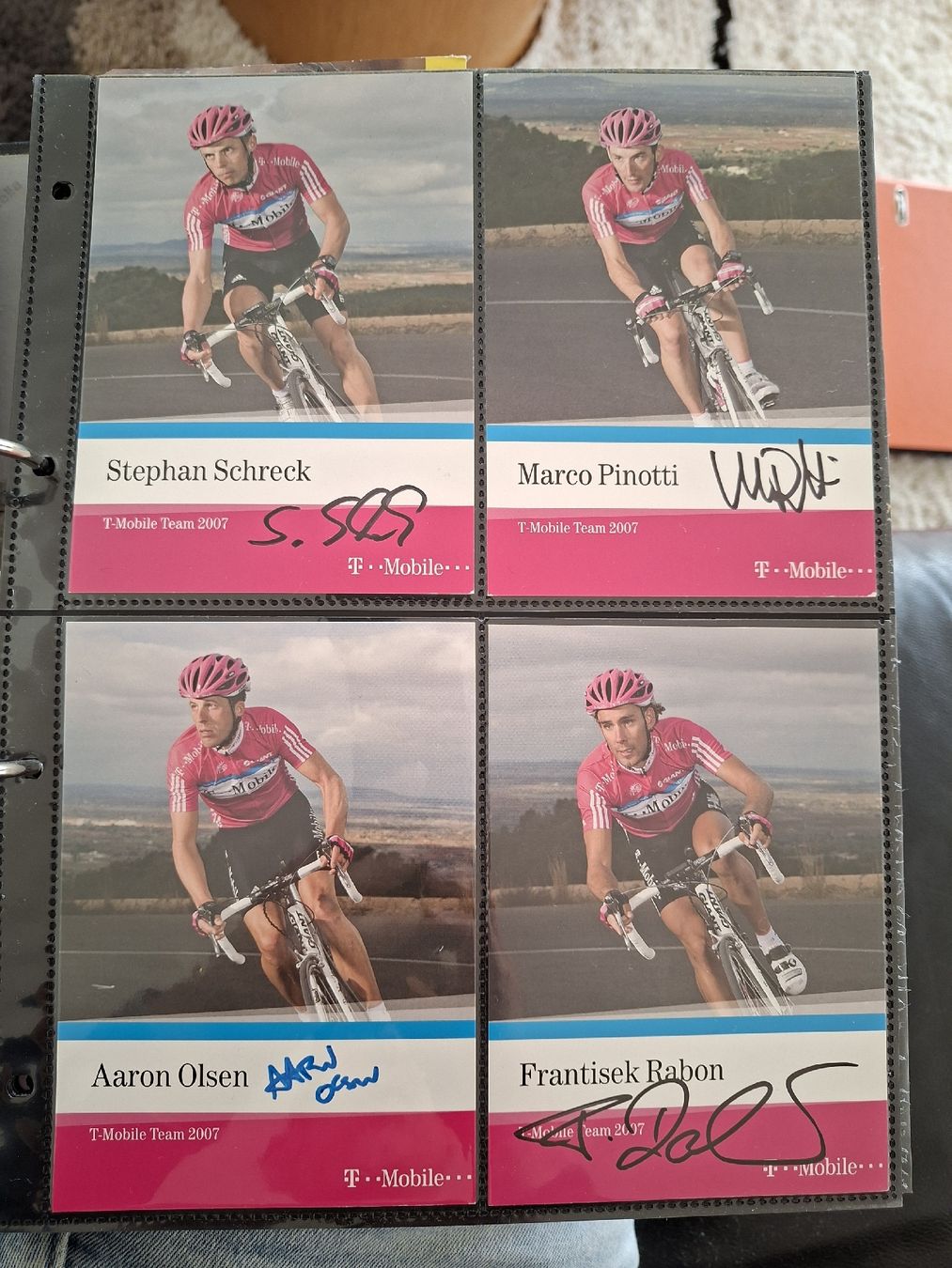 Autografi: 19x Autogrammkarte TdF Team Telekom – Usato da Thun venduto da wuschu 1