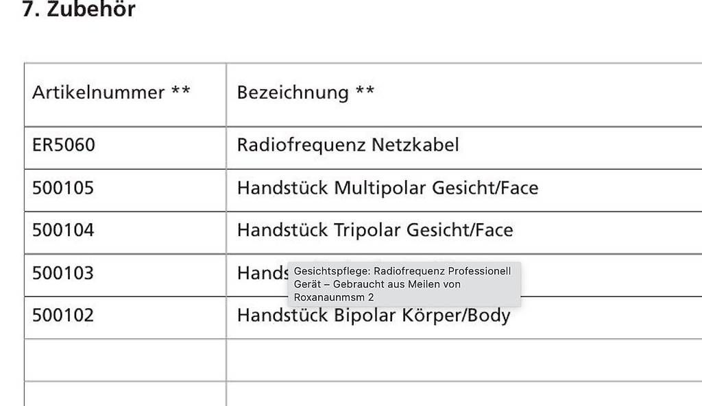 Medizinische Geräte: Radiofrequenz Gerät – Gebraucht aus Meilen von Roxanaunmsm 2