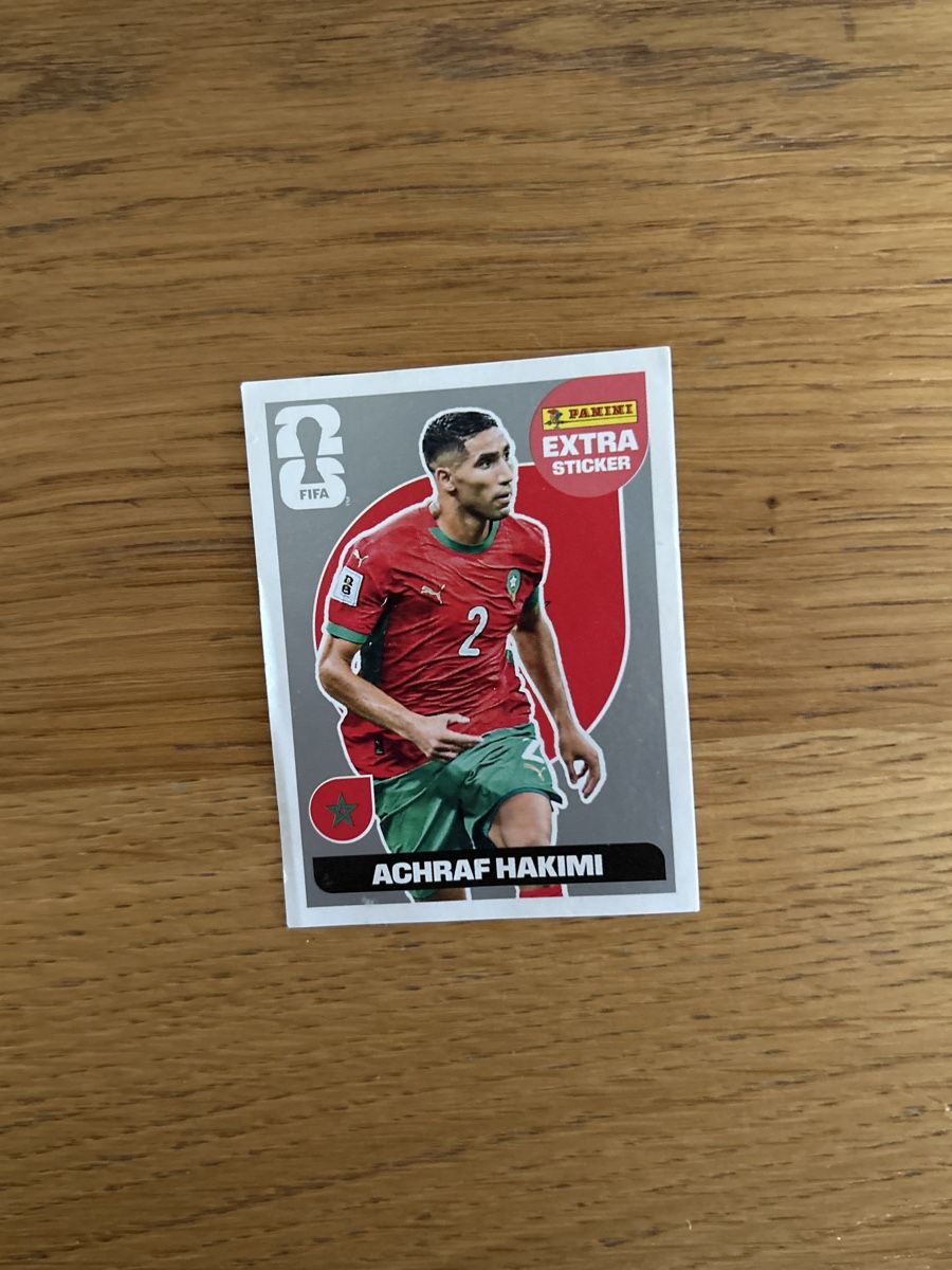 Panini Carte collezionabili: Achraf Hakimi Extra Sticker Silver WM2026 – Nuovo (secondo la descrizione) da Appenzell Steinegg venduto da Skibobbli