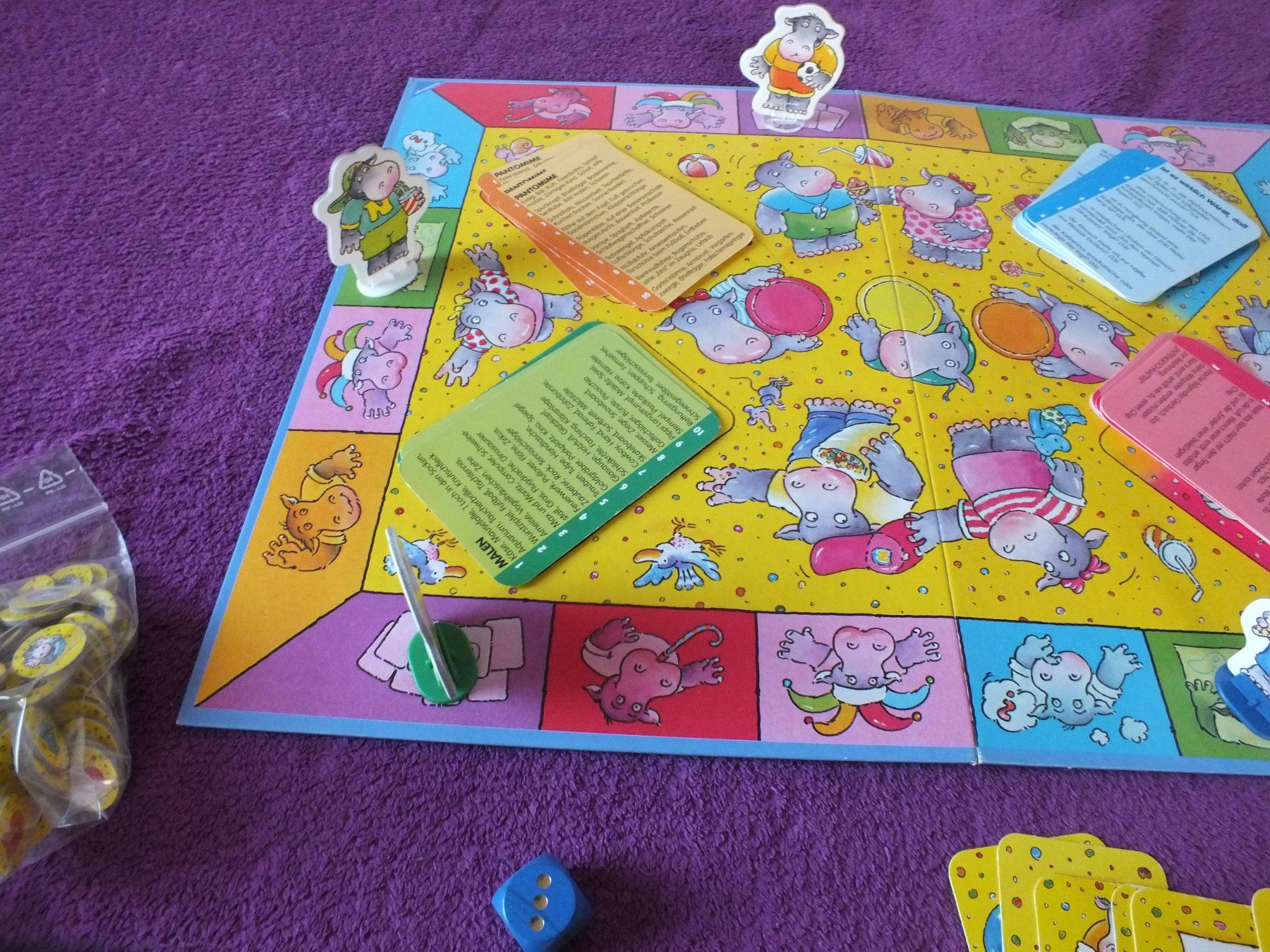 Ravensburger Giochi: Junior Nilpferd - Party Brettspiel Ravensburger – Usato da Müllheim Dorf venduto da Seeeule01 4