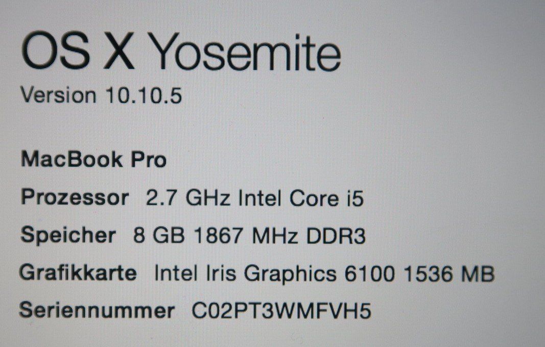Apple Notebook: MacBook Pro 13 Zoll – Usato da Rüti ZH venduto da Xokimilko 4