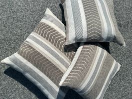 Neutex for you! ILONA Kissen 38x38 und 48x48cm creme-taupe