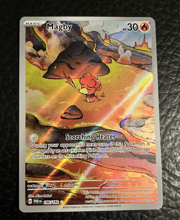 Carte Pokémon MAGBY 186/182 Par | Kaufen auf Ricardo