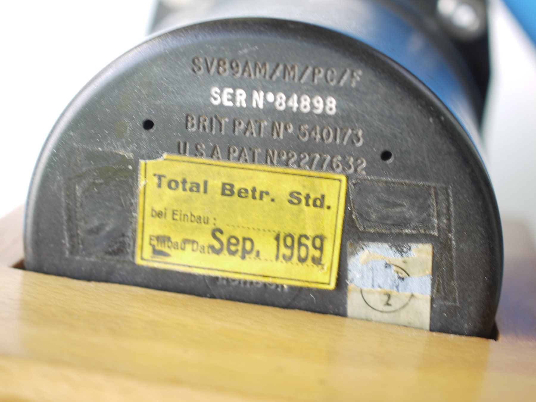 Revue Thommen Misurare: Revue Thommen Luftfahrt Höhenmesser Cockpit-Messgerät mit mb – Usato da Gross venduto da Retro20 6