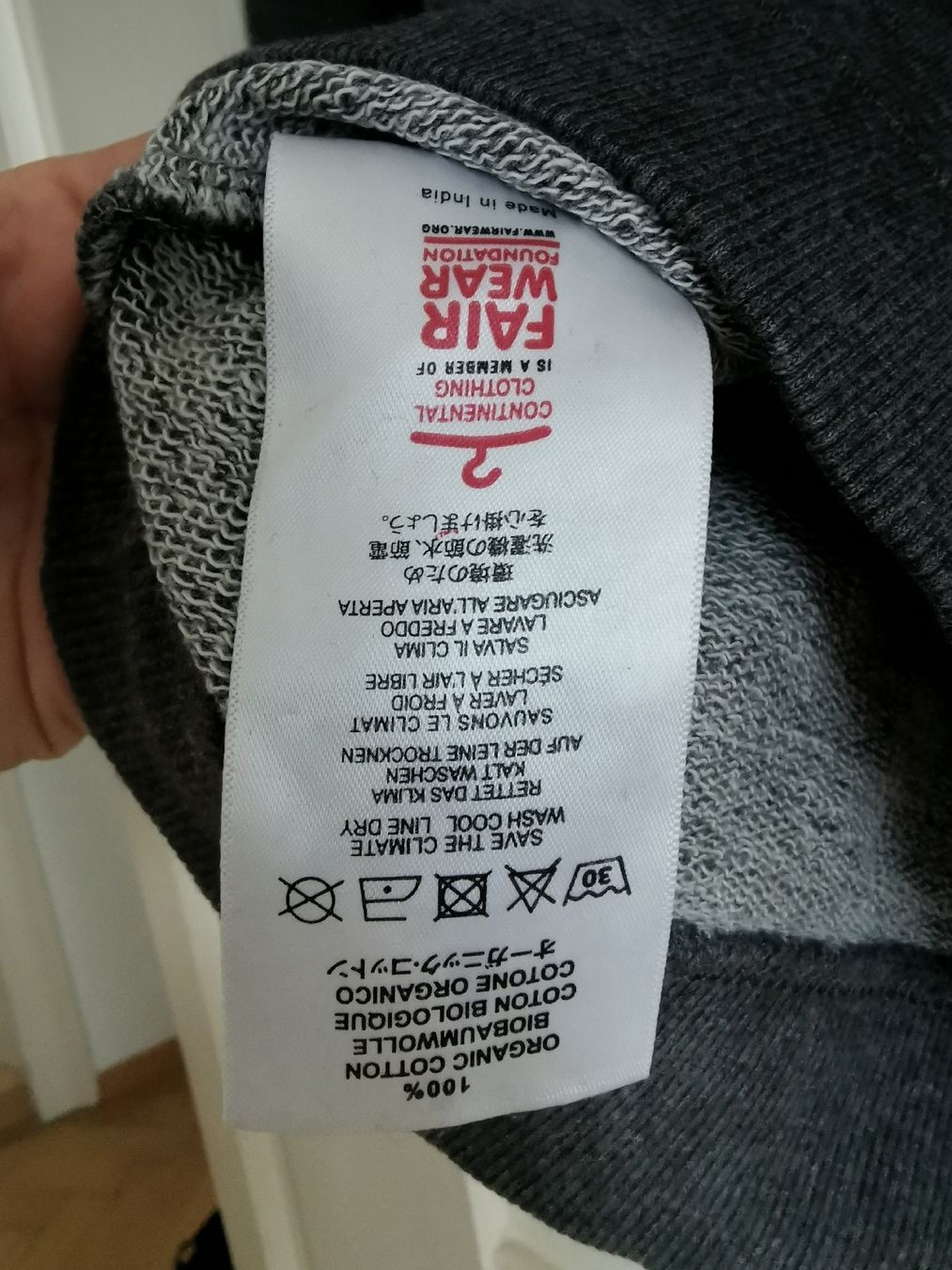 Maglioni & Felpe: Slowdive Band Pullover Shirt grau, Gr.S climate neutral – Usato da Zürich venduto da Hibiskus3 4