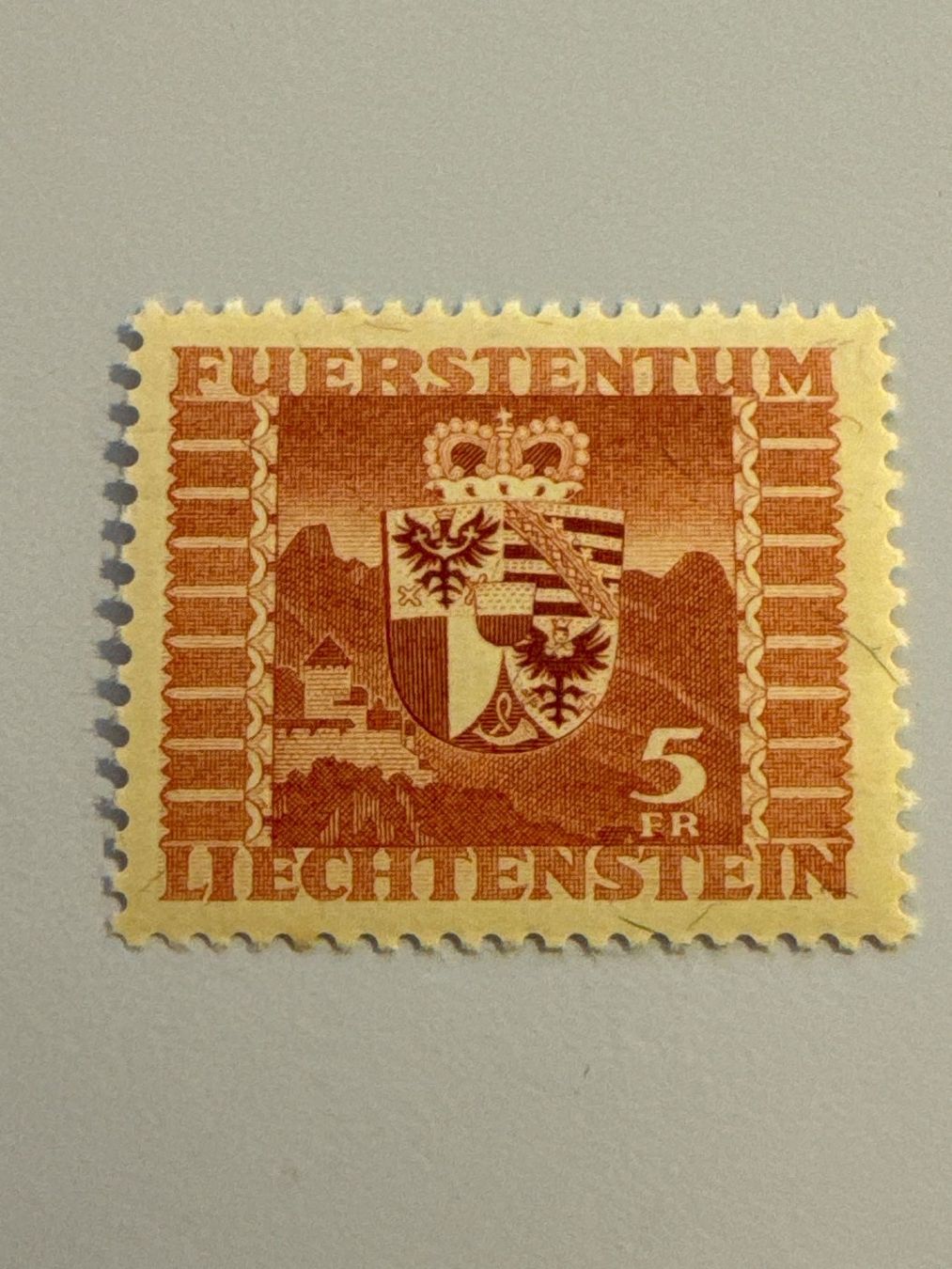 Tutti i francobolli: 1945, Hohe Werte, ZNr. 205, postfrisch – Usato da Küssnacht am Rigi venduto da SUOMIMASTER