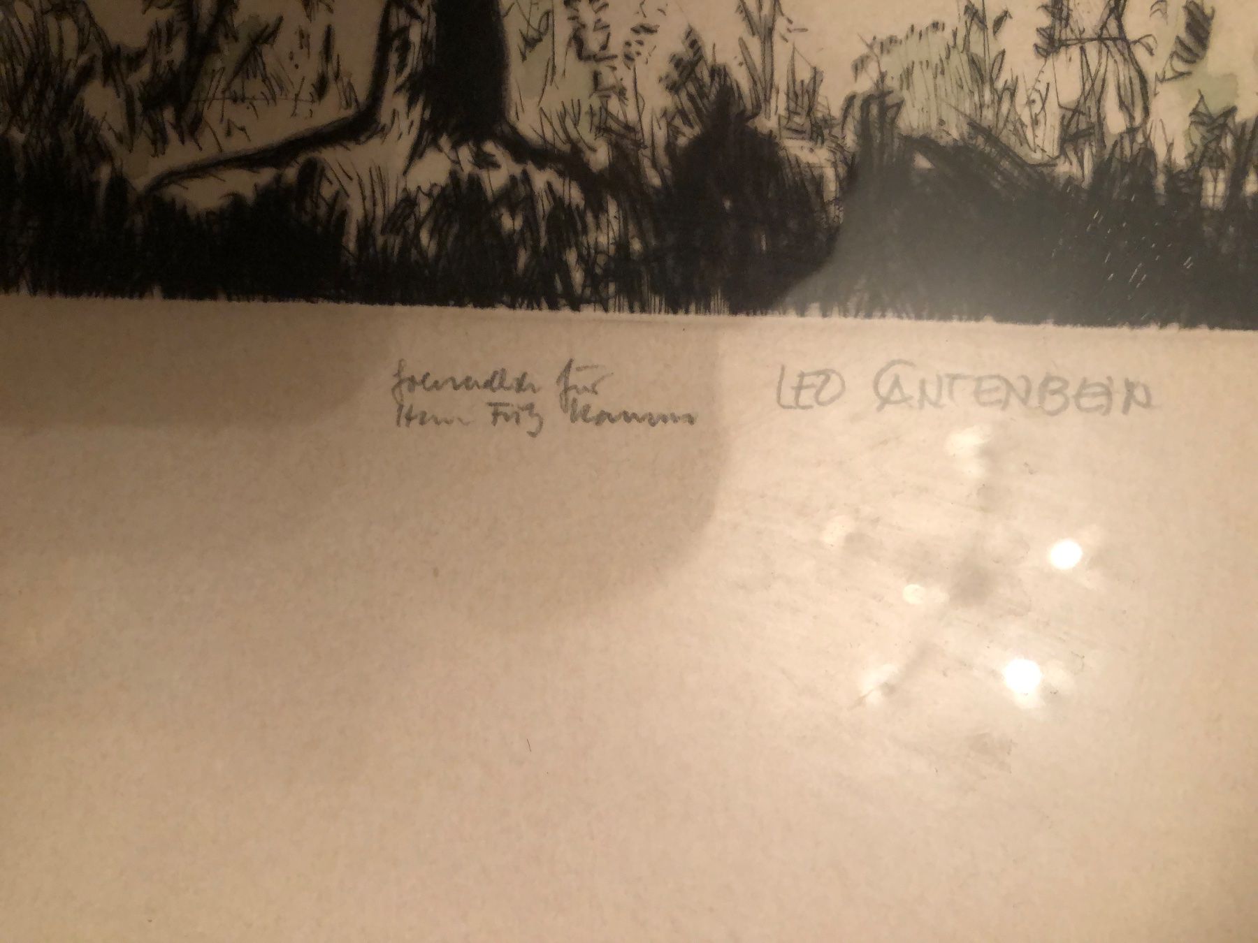 Poster & Bilder: Bild von LEO Gantenbein, 1984 – Gebraucht aus Wald ZH von mlnt 4