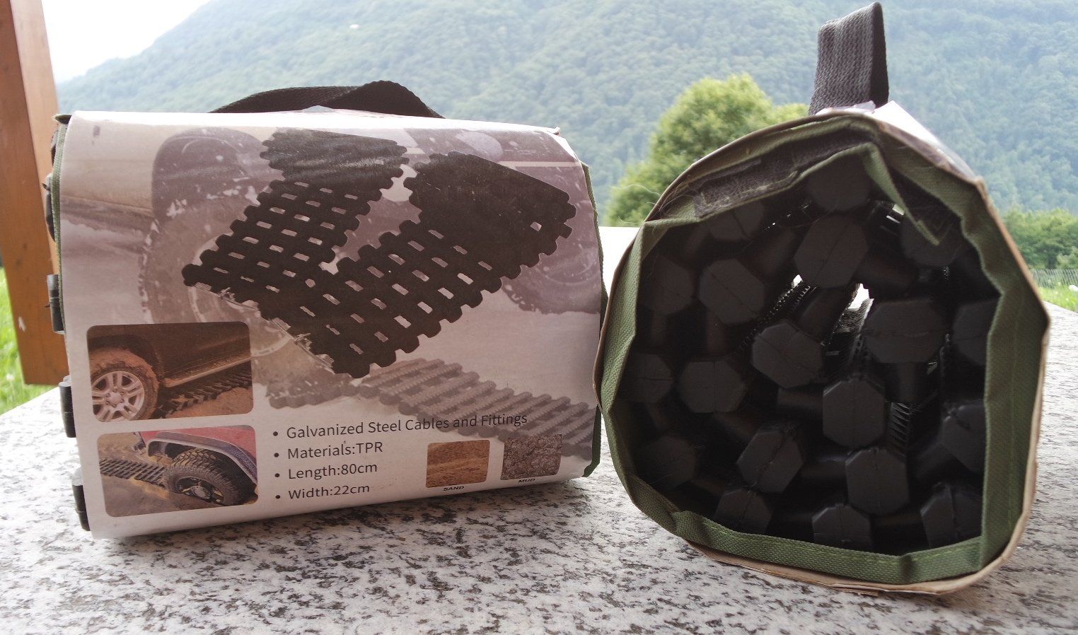Catene da neve: 4x4 Traction mat Traktionsmatte Neu Neuf – Nuovo e nell'imballaggio originale da Castelrotto venduto da sepiadesign