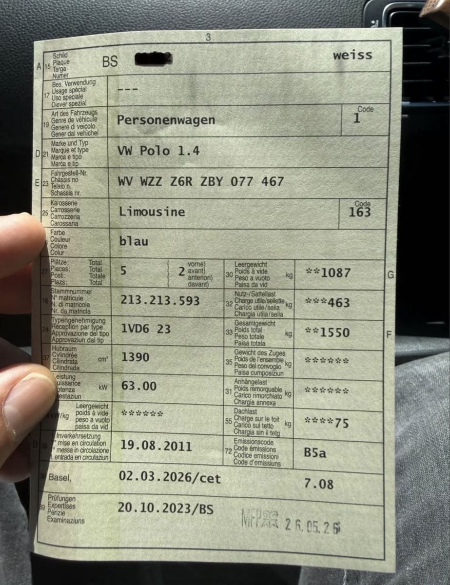 VW Autos: Volkswagen Polo 1.4 – Gebraucht aus Basel von Simo.G 3