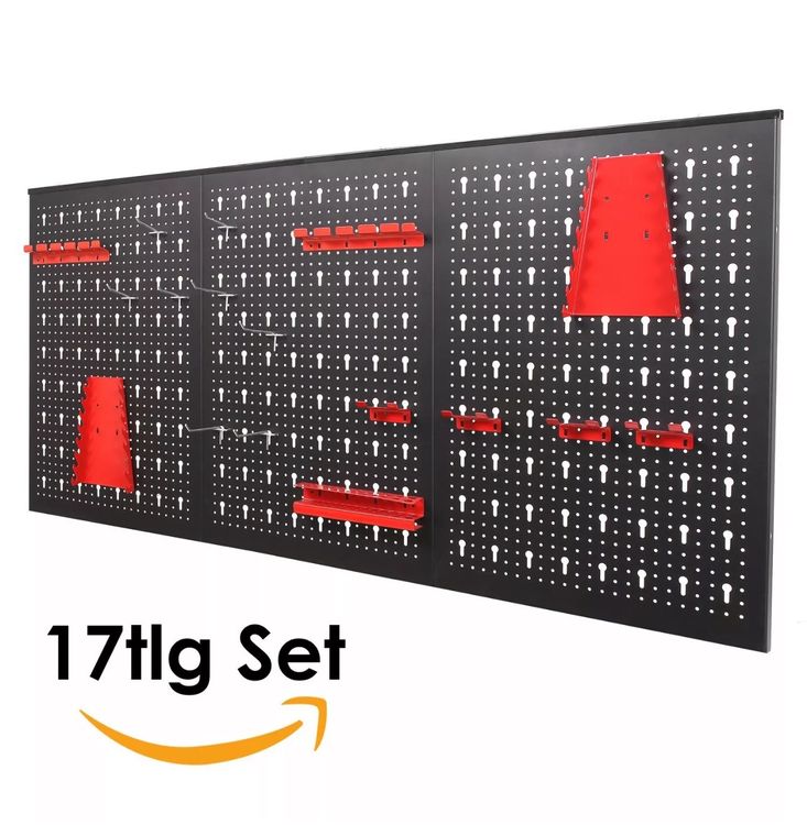 24x Pegboard-Haken Aus Kunststoff – Weiß, J-Form, 3,3 Cm – Für Lochwände, Werkzeug-Organizer Für Garage & Werkstatt
