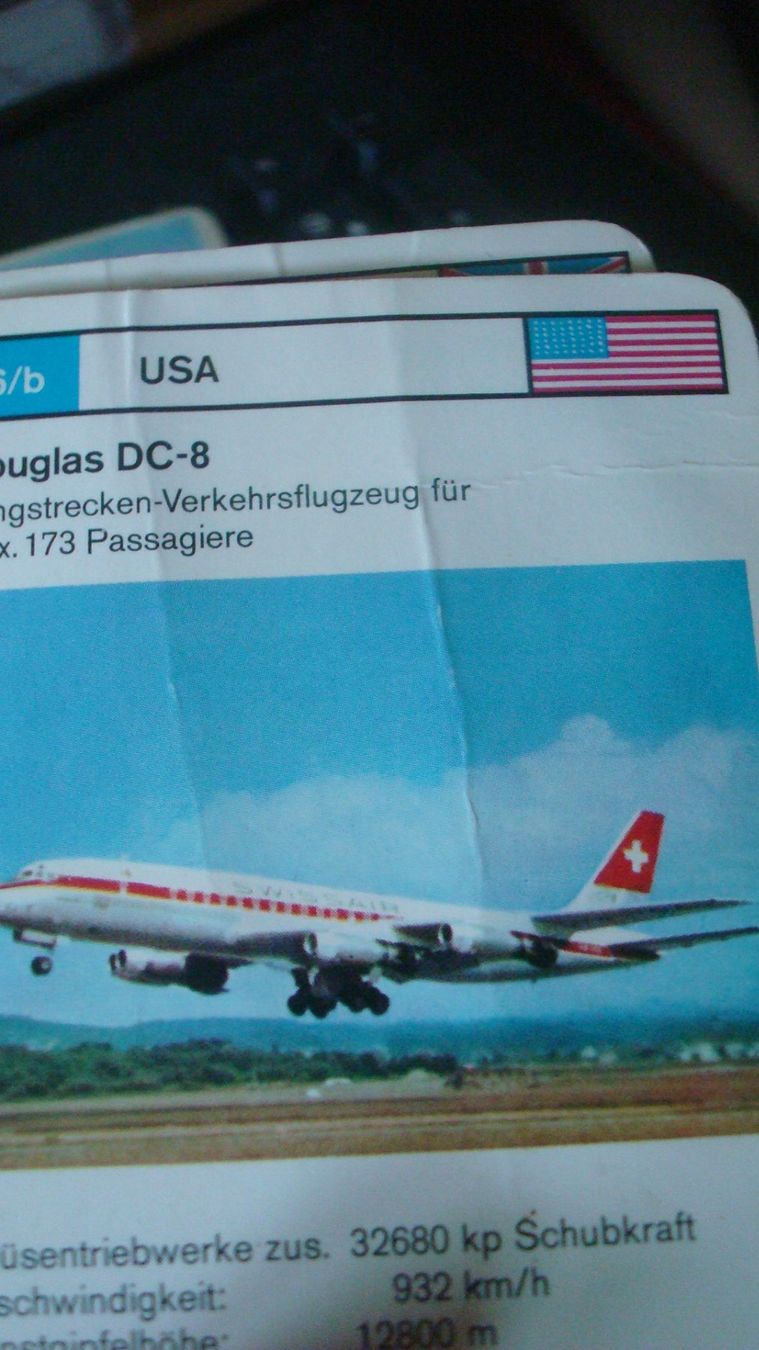 Giochi: Flugzeuge Quartett Nr. 81222 – Usato da Münchenstein venduto da Pesci6 6