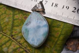 Larimar Anhänger       –Edelsteinstube Rausverkauf