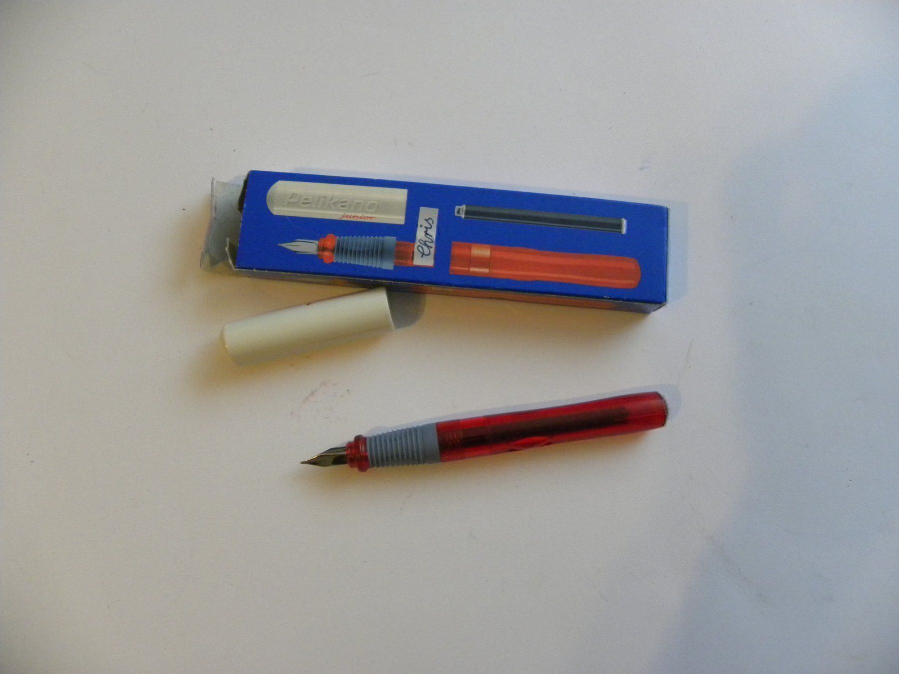 Stifte & Marker: Pelikano Junior Füllhalter rot – Neu und originalverpackt aus Walterswil SO von peiper2 1