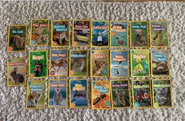 24 National Geographic kids English learn to read