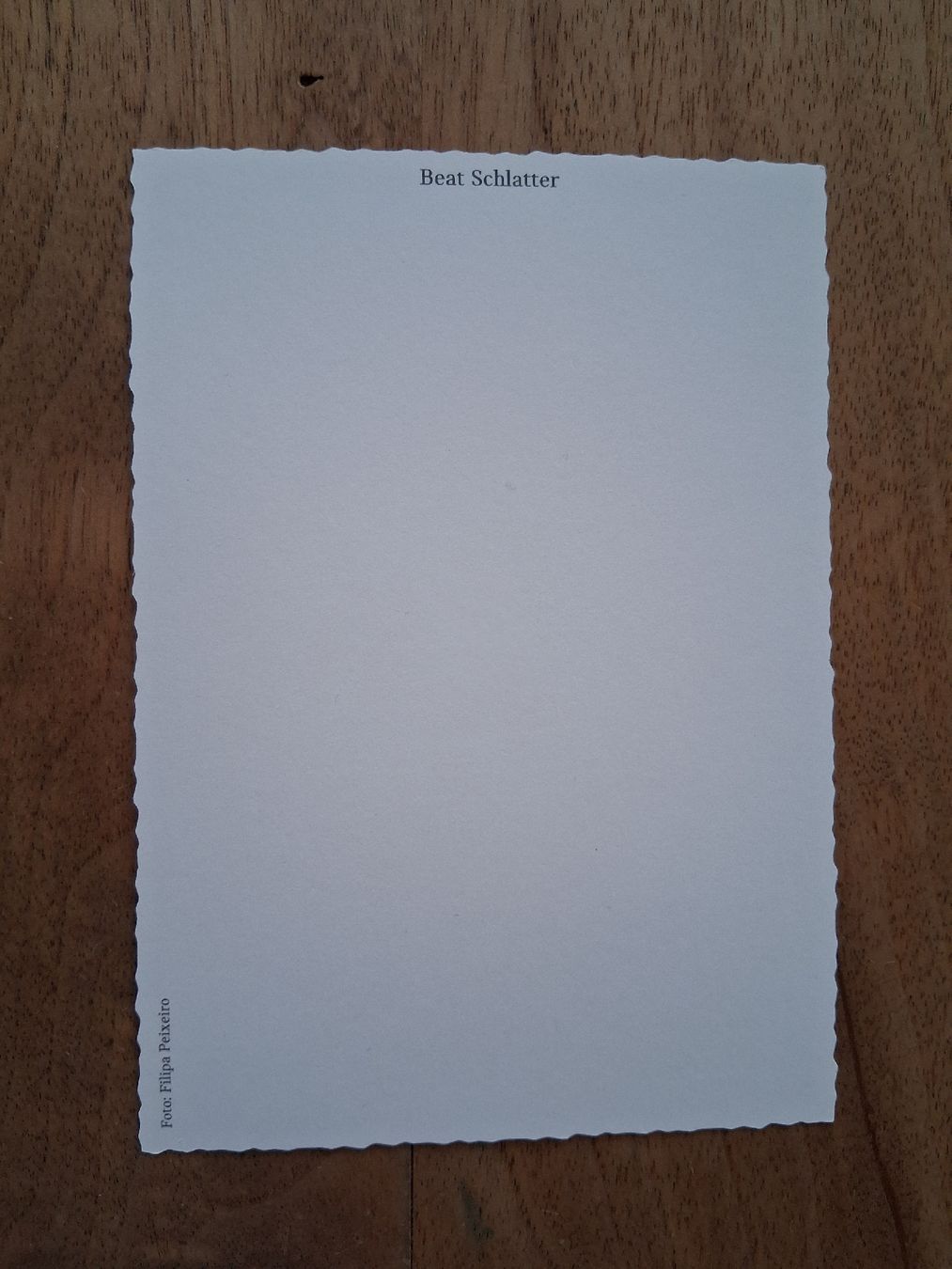 Autografi: Autogramm Beat Schlatter – Usato da stäfa venduto da gelisel17 1