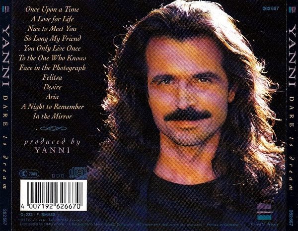 CD: YANNI (CD) Dare to dream – Usato da Zürich venduto da Tarafo5 1