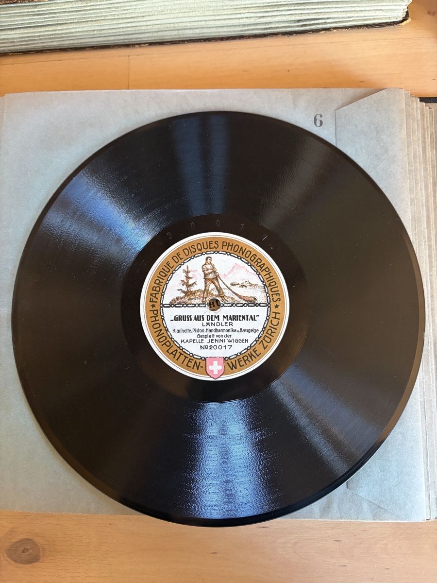 Dischi in vinile: Sammlung Schellackplatten in Alben, gemischte Auswahl – Usato da Oberglatt ZH venduto da sibsy01 1