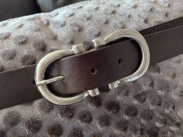 Neu* Echtleder Gürtel Braun 80