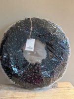 Neuer Kranz /Türschmuck "Bakuli Wreath", Schwarz, 40cm