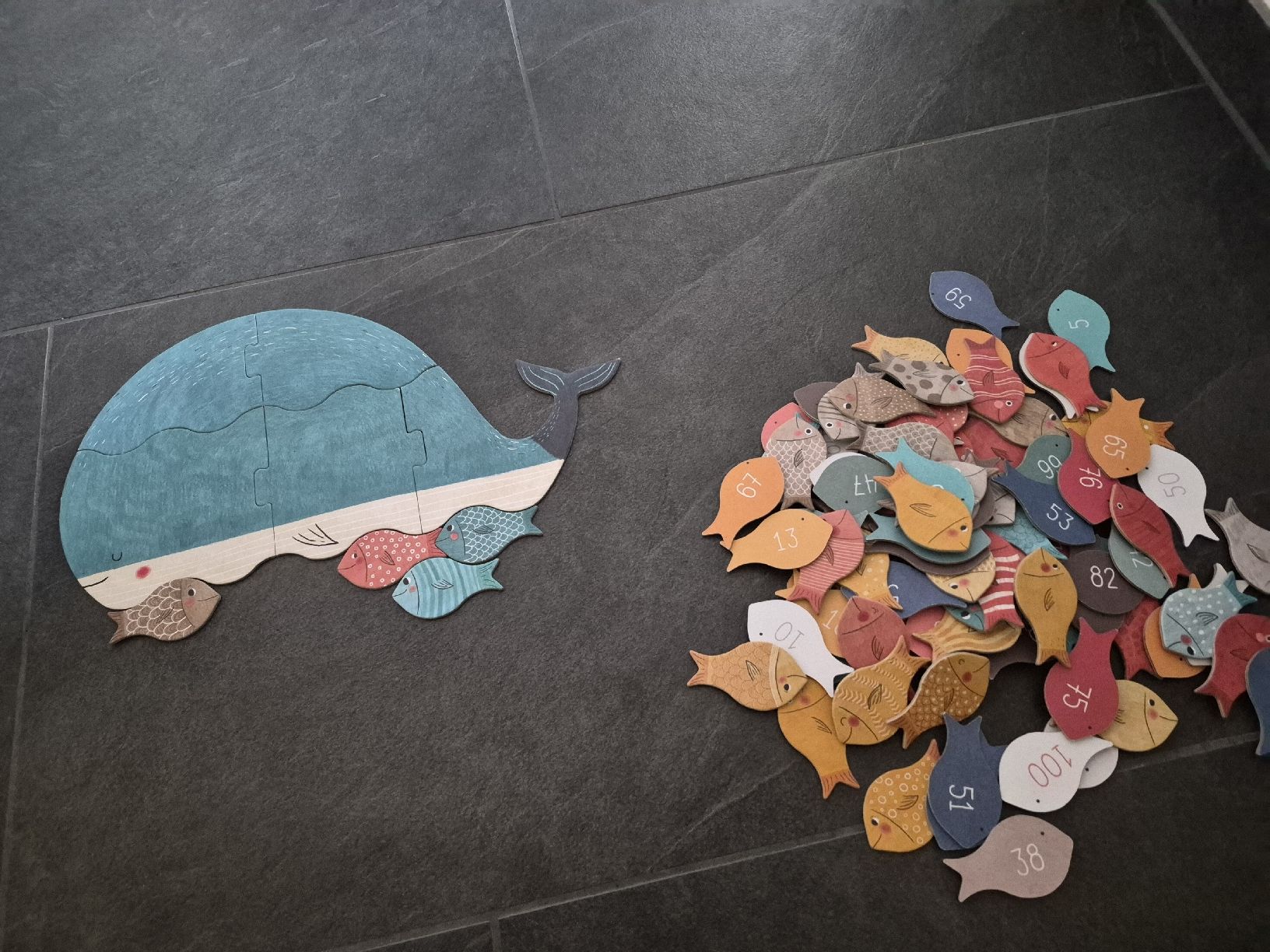 Puzzle: Londji the Whale & the Fish Puzzle – Usato da Altdorf SH venduto da MR2509 3
