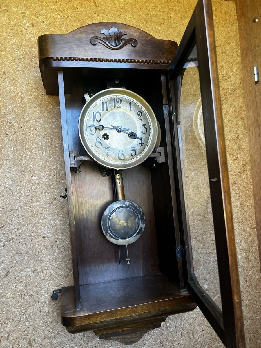 Stand- & Wanduhren: Pendeluhr (Regulator) Gustav Becker – Gebraucht aus Schönengrund von Oldbutgold93 2