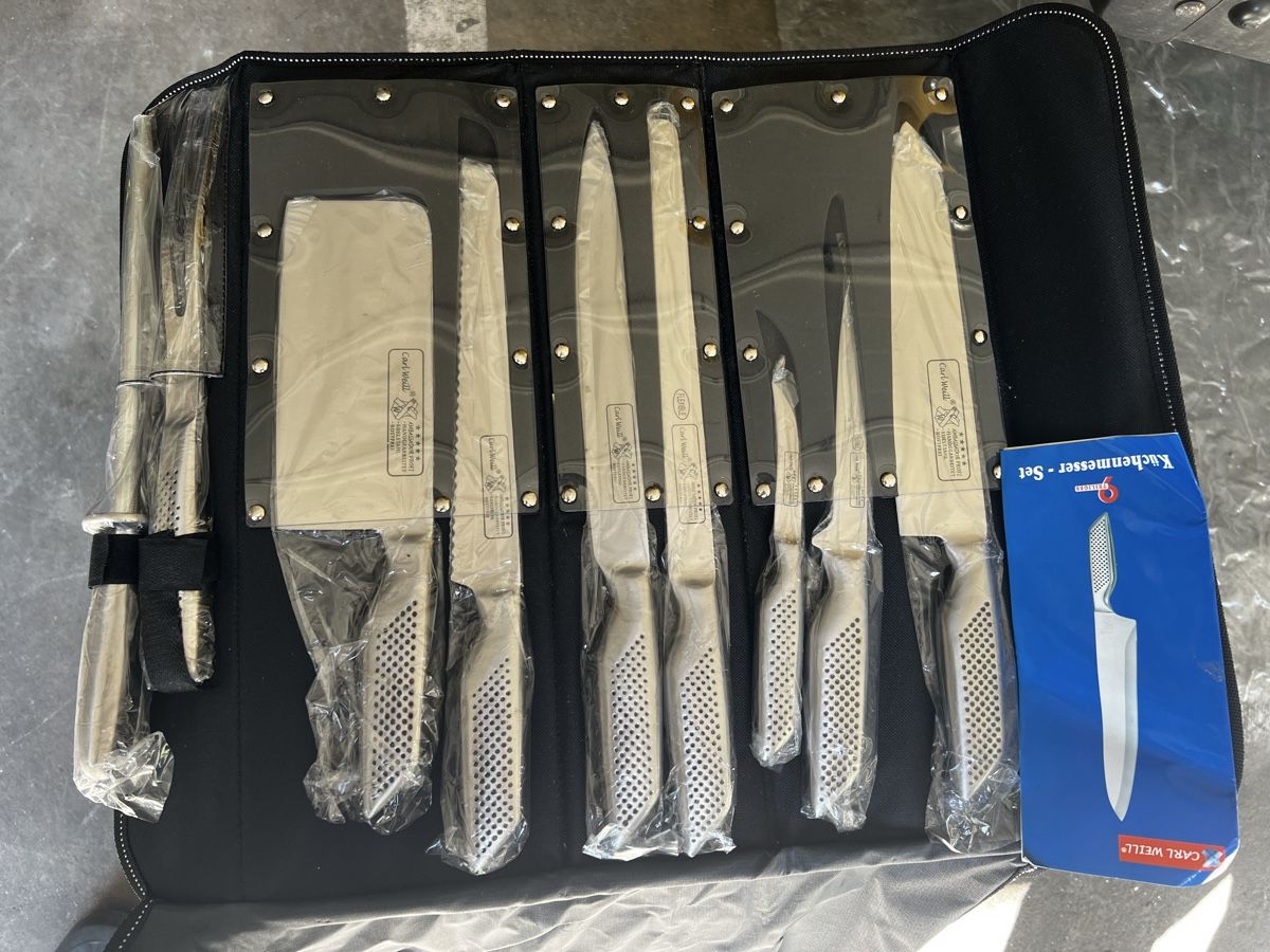 Coltelli: Carl Weill 7-Piece Knife Set – Nuovo (secondo la descrizione) da Seewen venduto da Gueggel13 1
