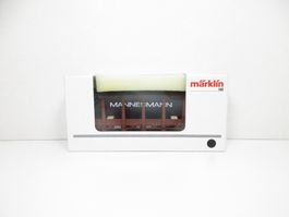 Märklin H0 00750-01 DB Rungenwagen mit Mannesmann-Rohr
