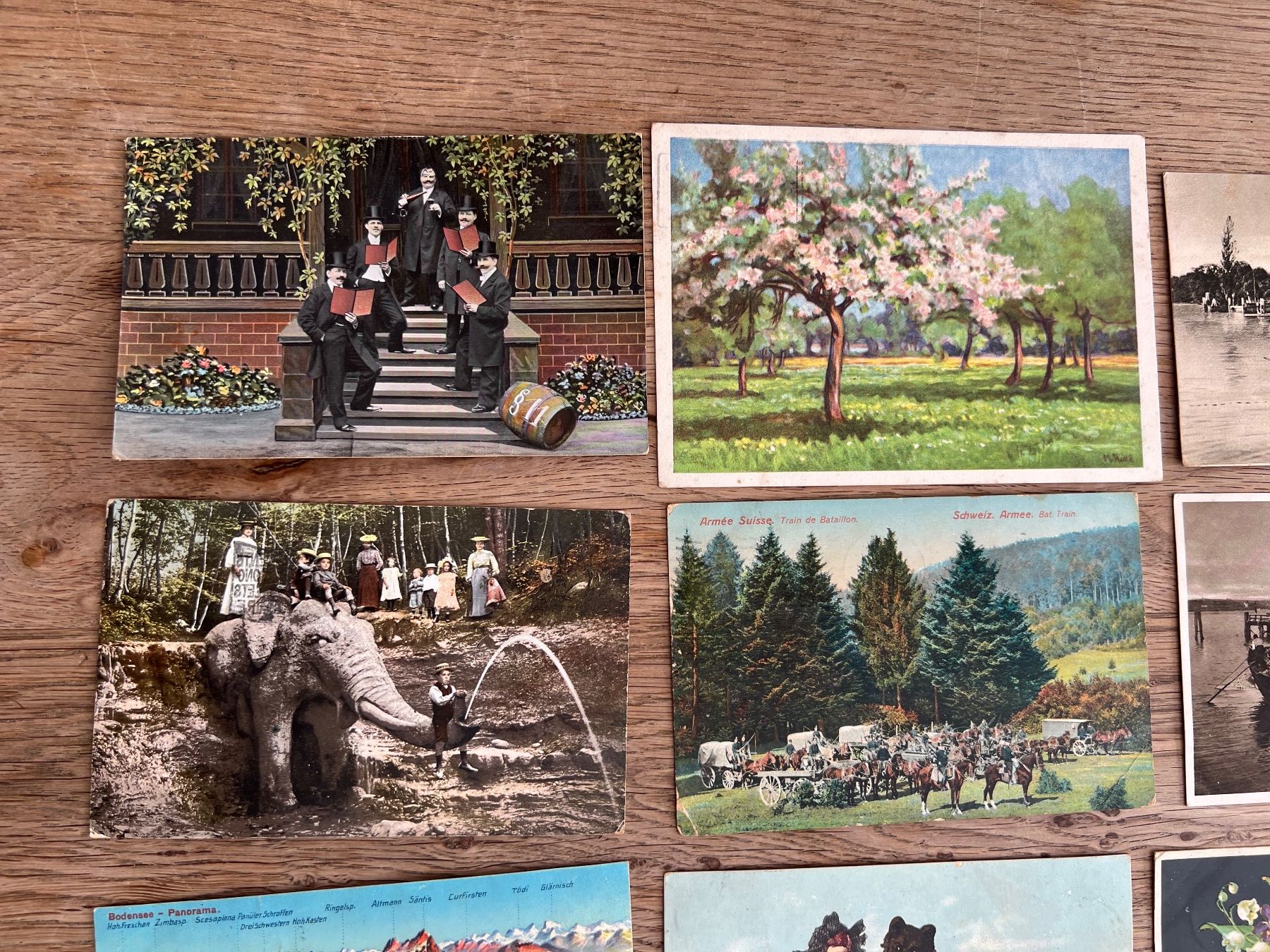 Cartoline postali: Sammlung antike Postkarten Schweiz – Usato da Hermetschwil-Staffeln venduto da militaria-schweiz 2