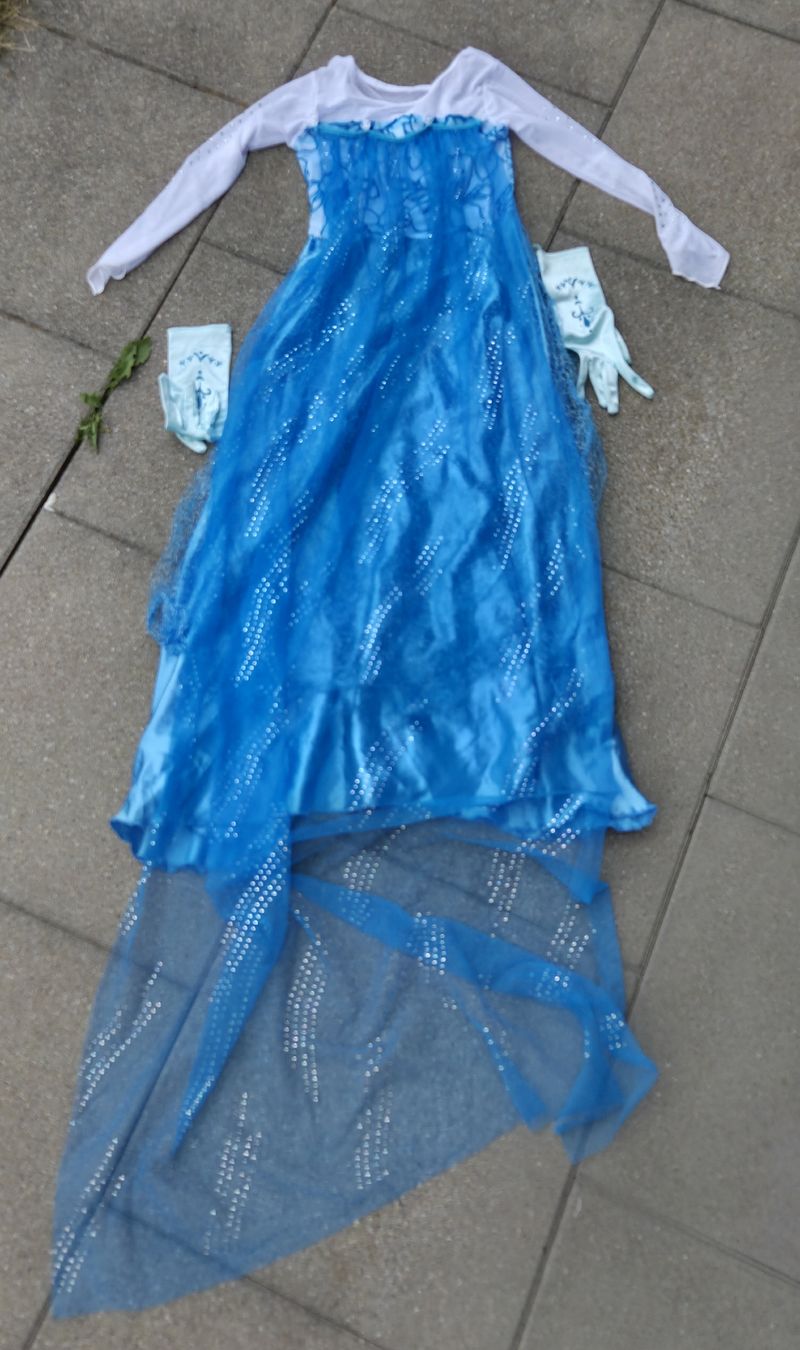 Costumi: Kostüm Elsa Eiskönigin – Usato da Oberkirch LU venduto da Tatamara 1