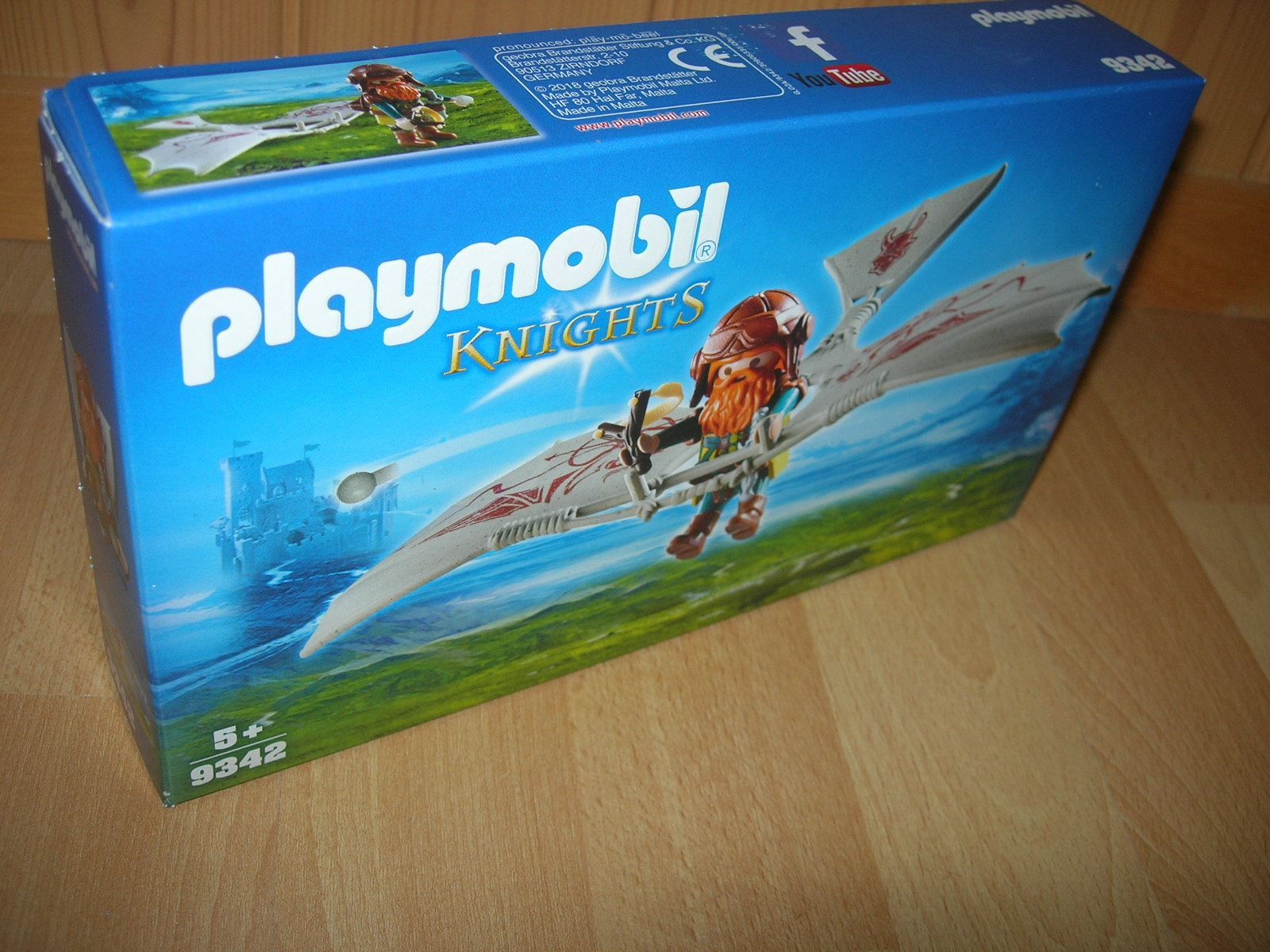 Playmobil Giocattoli: Playmobil 9342  Zwergenflugmaschine – Nuovo e nell'imballaggio originale da Hornussen venduto da Corvette-