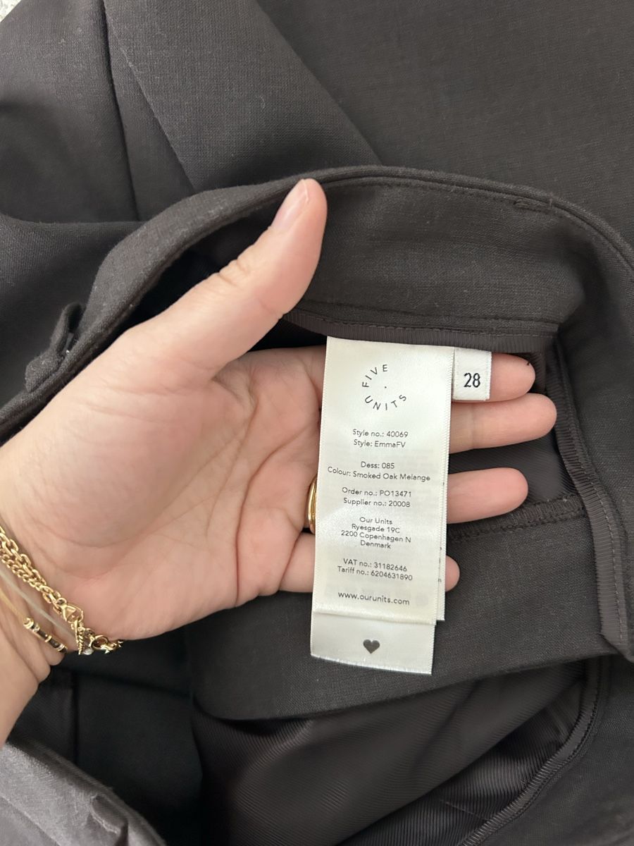 Pantaloni: Five Units Stoffhose, Emma, braun - Gr. 28 – Nuovo (secondo la descrizione) da Andwil SG venduto da nin_y2zm 3