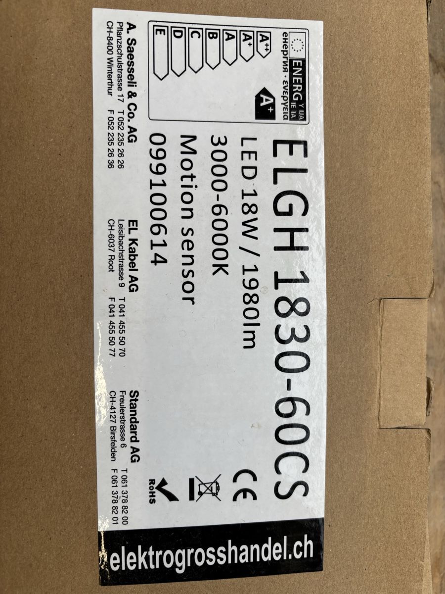 Lampade: Sensorleuchte mit HF-Sensor – Nuovo (secondo la descrizione) da Schübelbach venduto da pa2_p82q 2