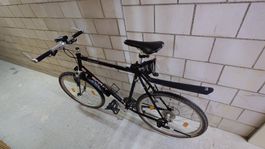 Herrenvelo schwarz - grosser Rahmen - 20-jährig