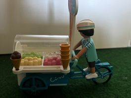 Playmobil Eis-Wagen / Glacéwagen (Velo)