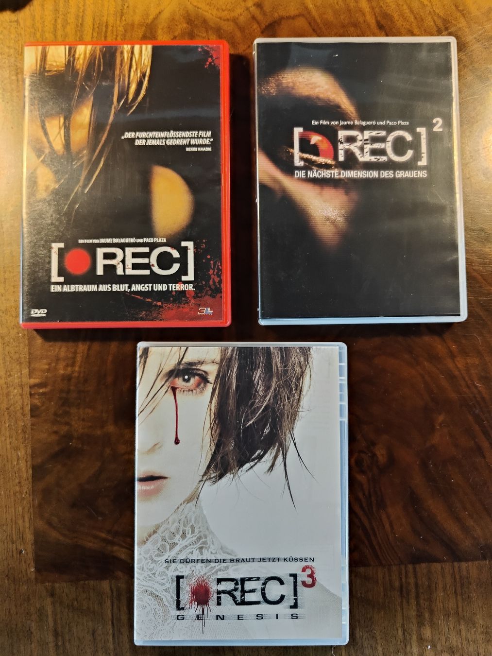 Tutti i DVDs: REC Teil 1-3 – Usato da Wildegg venduto da Retroll