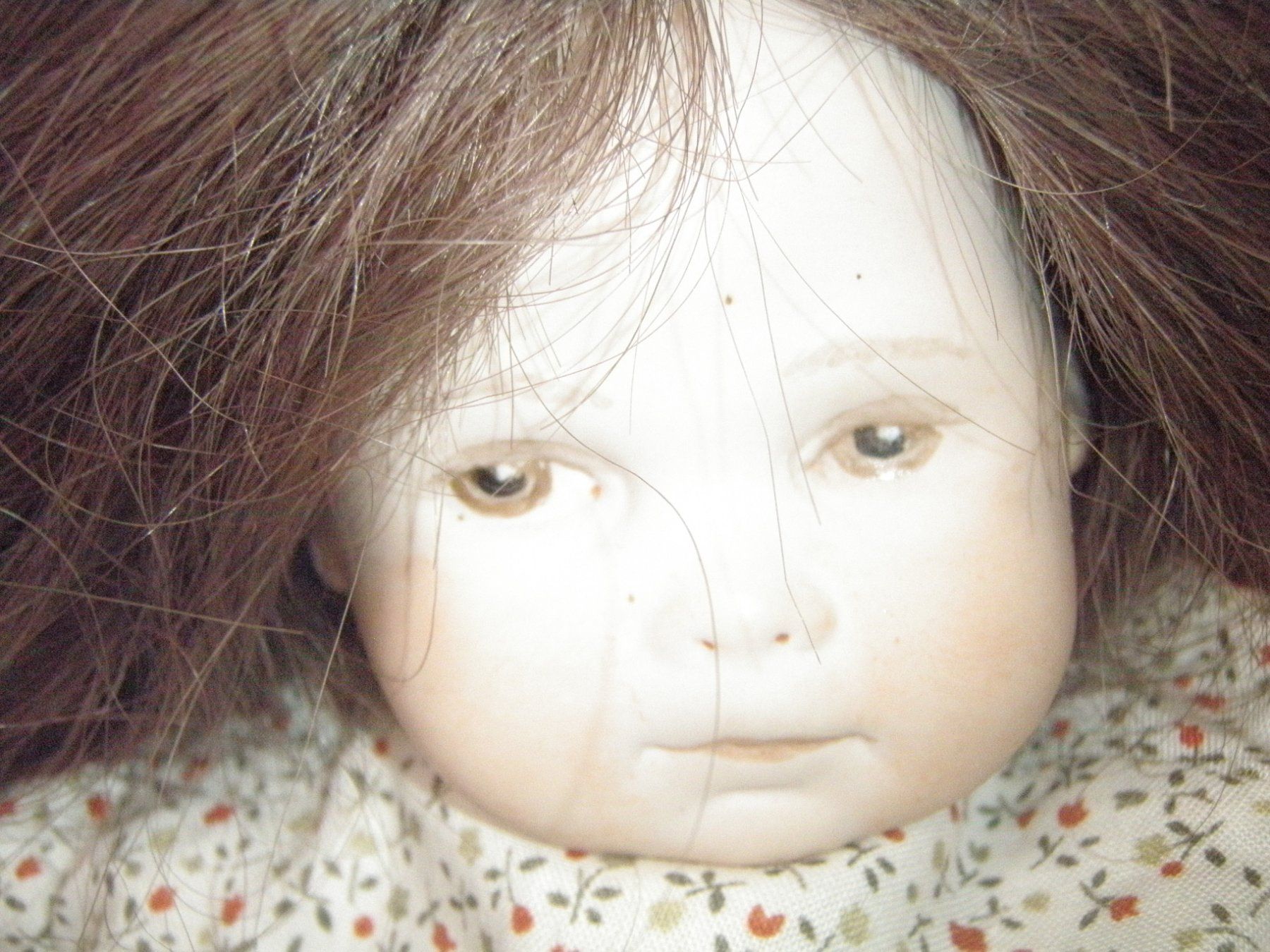 Puppen: Porzellanpuppe mit Teddybärli – Gebraucht aus Rohrbach von chri2009 1