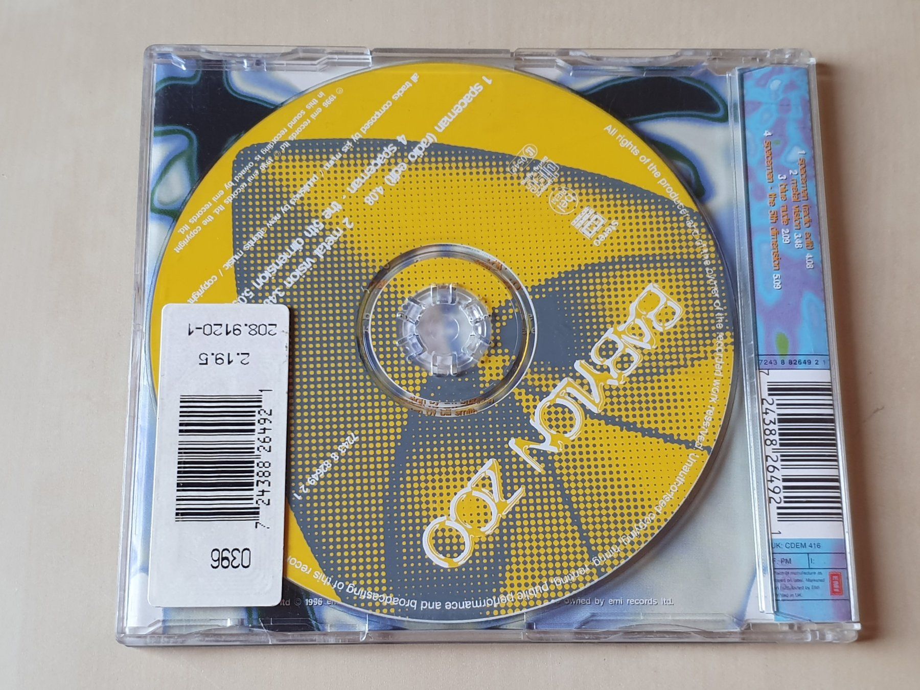 CDs: Babylon Zoo Spaceman – Gebraucht aus Stansstad von collectorsshop 1