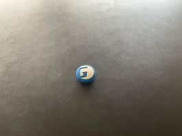 Dämpfer für Tennisschläger Gamma blau, Top Zustand