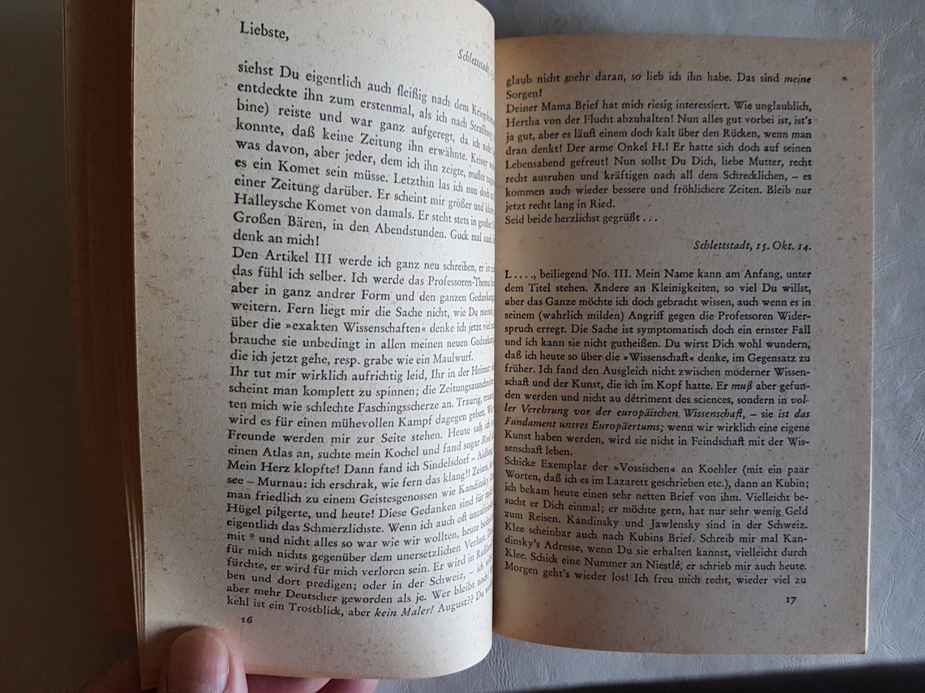 Libri: Franz Marc - Briefe aus dem Felde - 1966 – Usato da Walterswil BE venduto da Lonitti 4