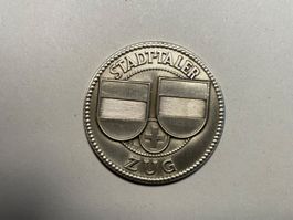 Zug Stadt-Taler, Silber 0900, 15 Gramm