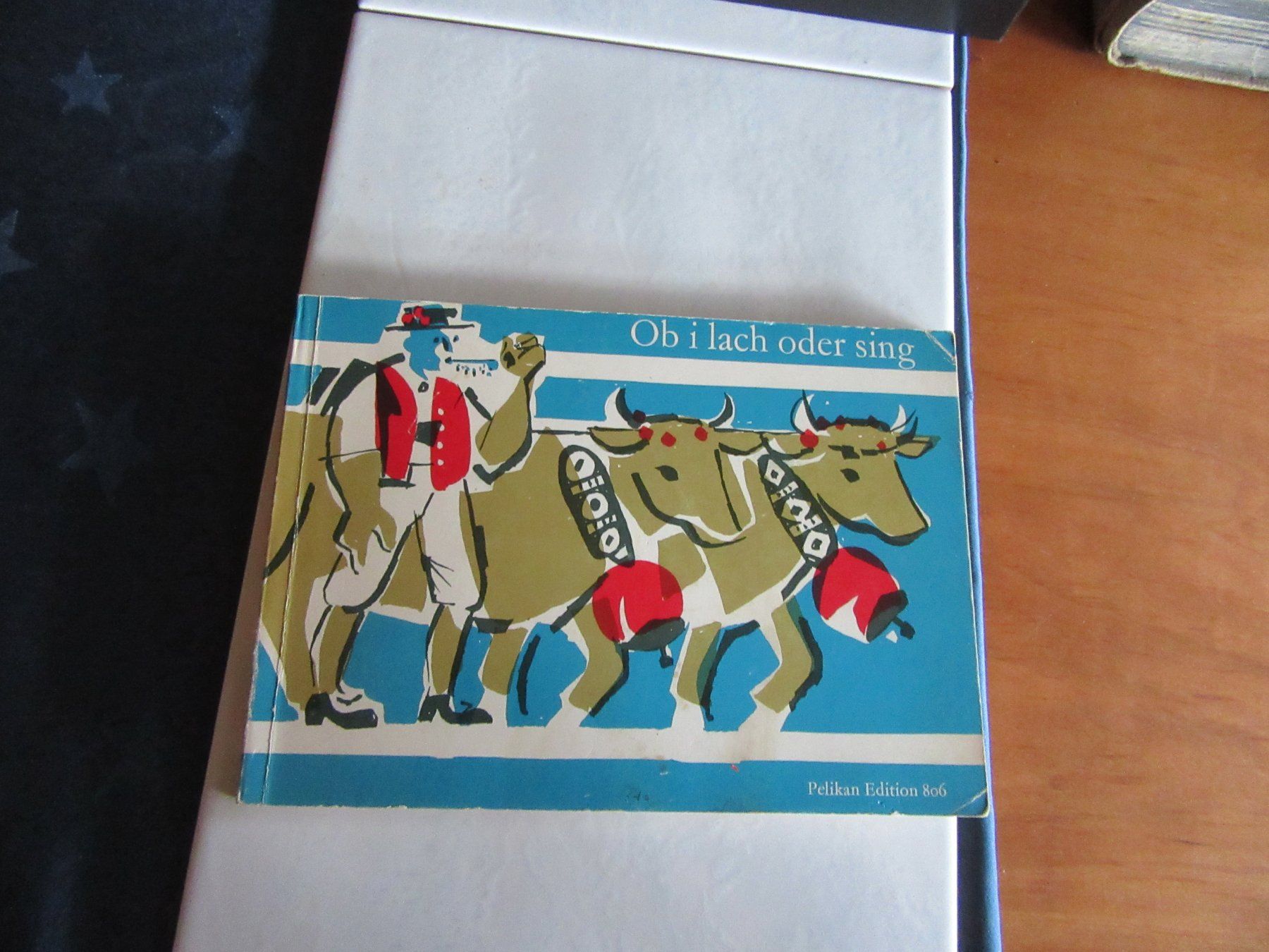 Libri: Ob i lach oder sing von Alfred Anderau, Volkslieder – Usato da Wattwil venduto da wampi