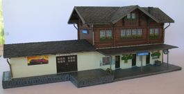 Bahnhof Lustenau (Fabr. Faller), komplett patiniert